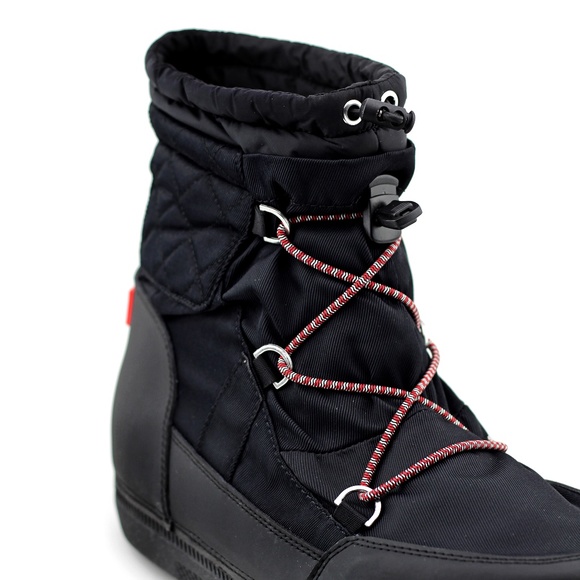 Hunter Original Short Quilted Snow Boots - 8 - Picture 10 of 15